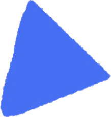 Blue triangle icon
